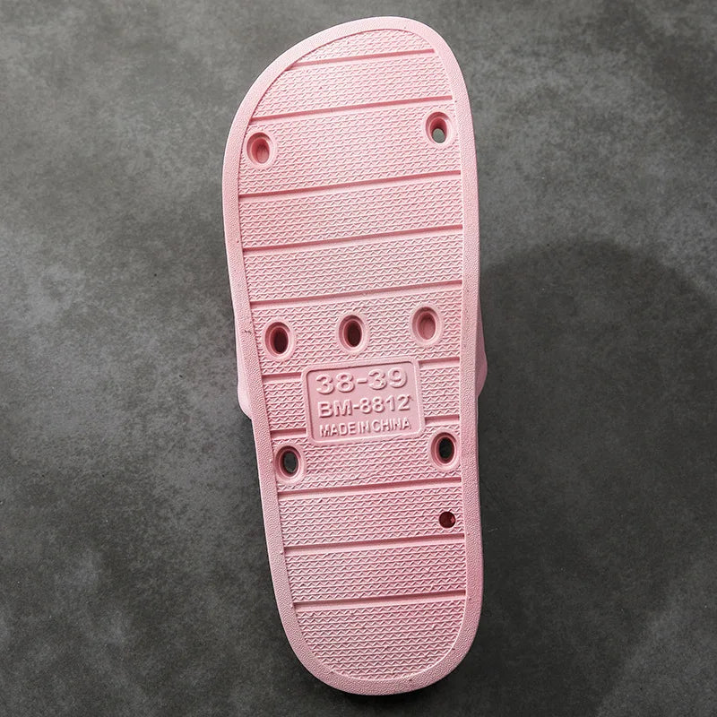 Women Men Massage Home Slippers Couple Shoes Summer Sandals House Soft Non Slip Wear Resistant Slides Indoor Bathroom Flip Flops