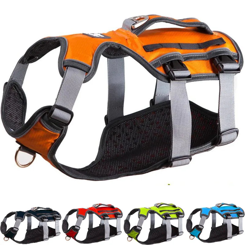 Reflective Pet Dog Harness Accessories Dogs Training Vest for Pet Big Dogs Adjustable Outdoor Harness Service Dog Ves Padded New