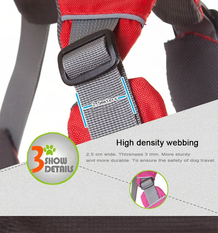 Reflective Pet Dog Harness Accessories Dogs Training Vest for Pet Big Dogs Adjustable Outdoor Harness Service Dog Ves Padded New