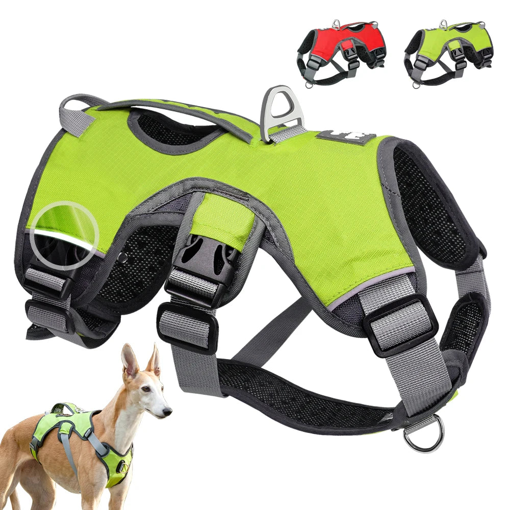 Reflective Pet Dog Harness Accessories Dogs Training Vest for Pet Big Dogs Adjustable Outdoor Harness Service Dog Ves Padded New