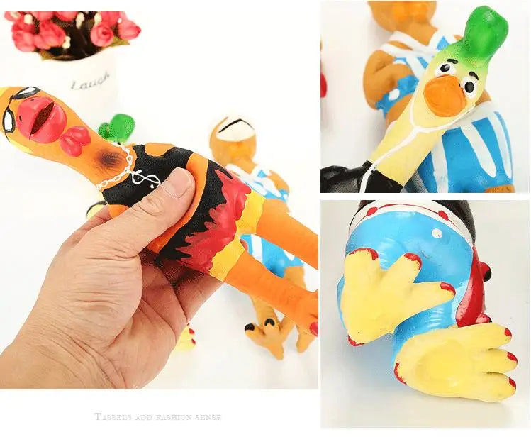 Pets Dog Toys Screaming Chicken Sound Toy Puppy Bite Resistant Chew Toy Interactive Squeaky Dog Toy Puppy Dog Accessories