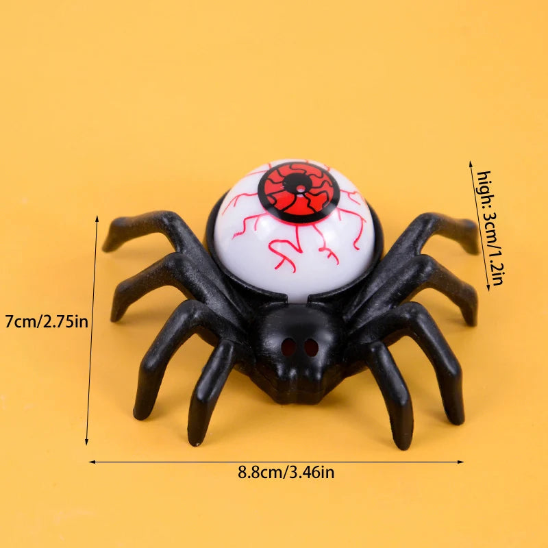 Halloween Decorations LED Candle Light Plastic Spider Skull Lamp for Home Bar Haunted House Halloween Party Decor Horror Props