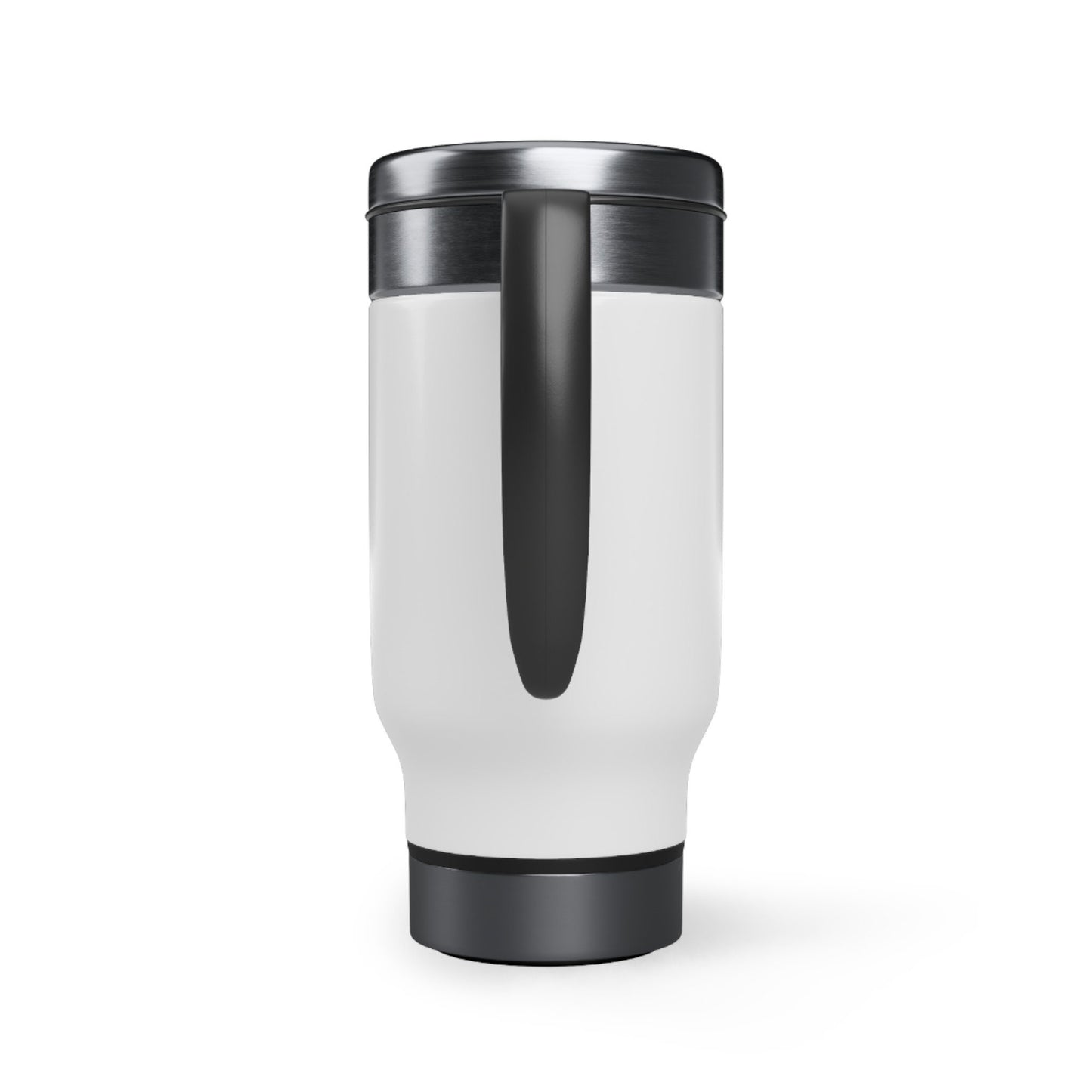 I Work So My Dog Doesn't Stainless Steel Travel Mug with Handle, 14oz