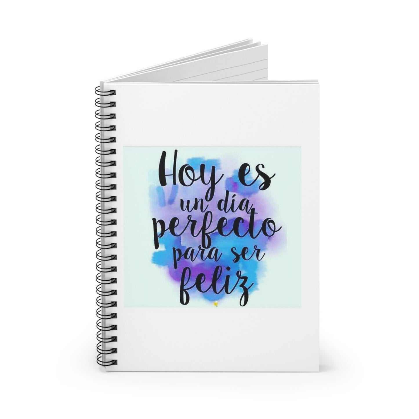 Perfect Day Spiral Notebook - Ruled Line Spanish