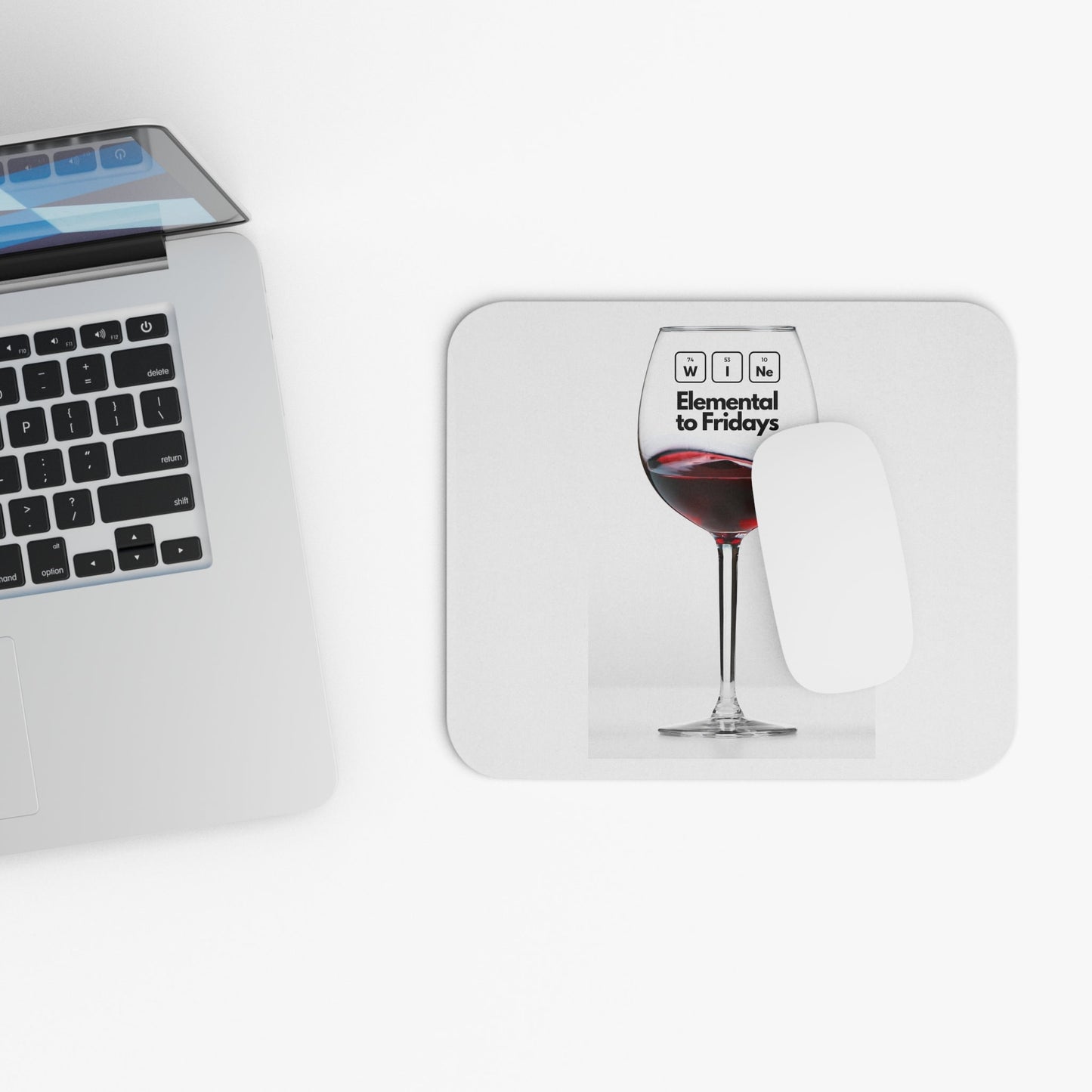 Wine Elemental Mouse Pad (Rectangle)